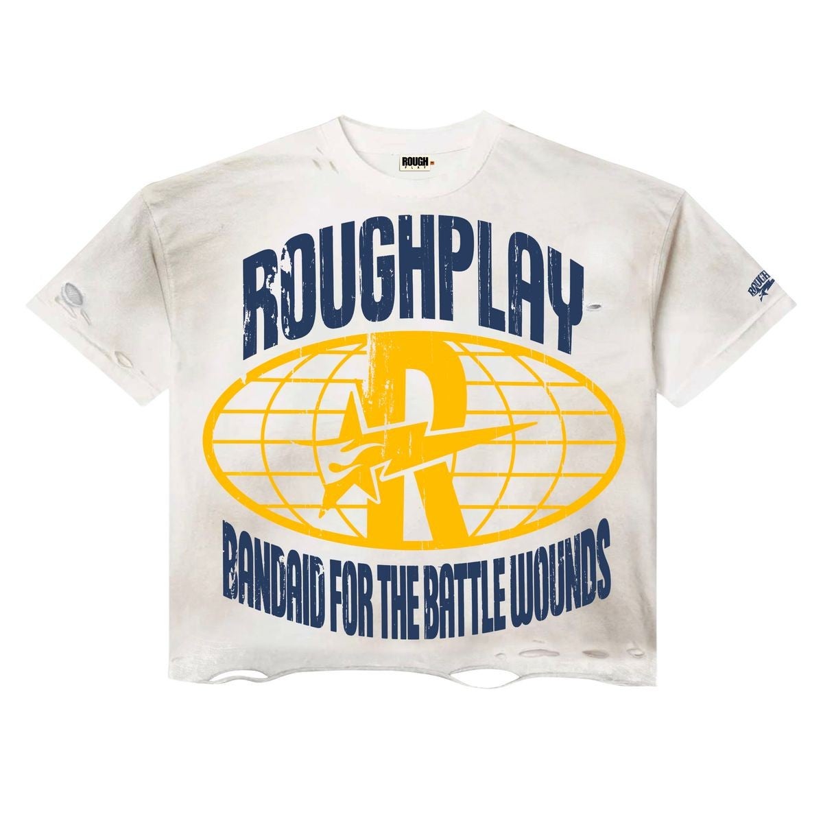 ROUGHPLAY UNIVERSAL TEE (NAVY/YELLOW)