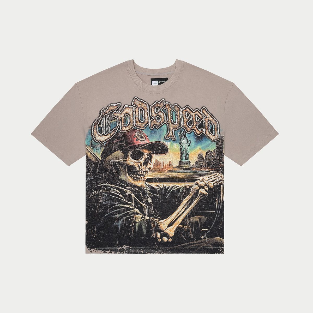 Godspeed Tee SIGHTSEEING Stone