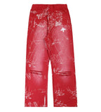 Vertabrae Sweatpants Red Silo Sketch