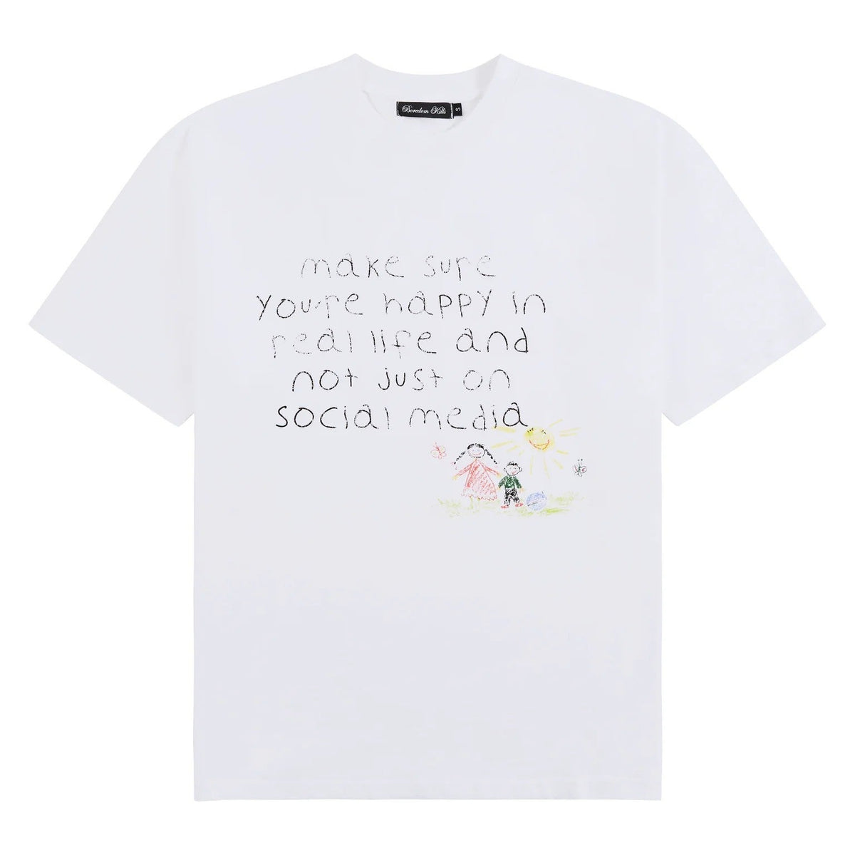 Boredom Kills Tee Happy In Real Life