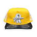 Roughplay Hat R Logo Vintage Yellow Black