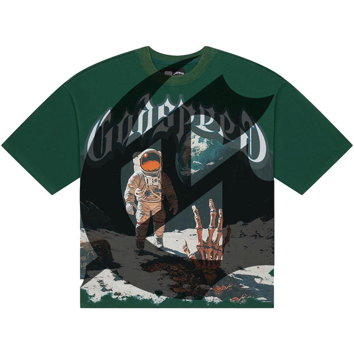 Godspeed Tee First Contact Green