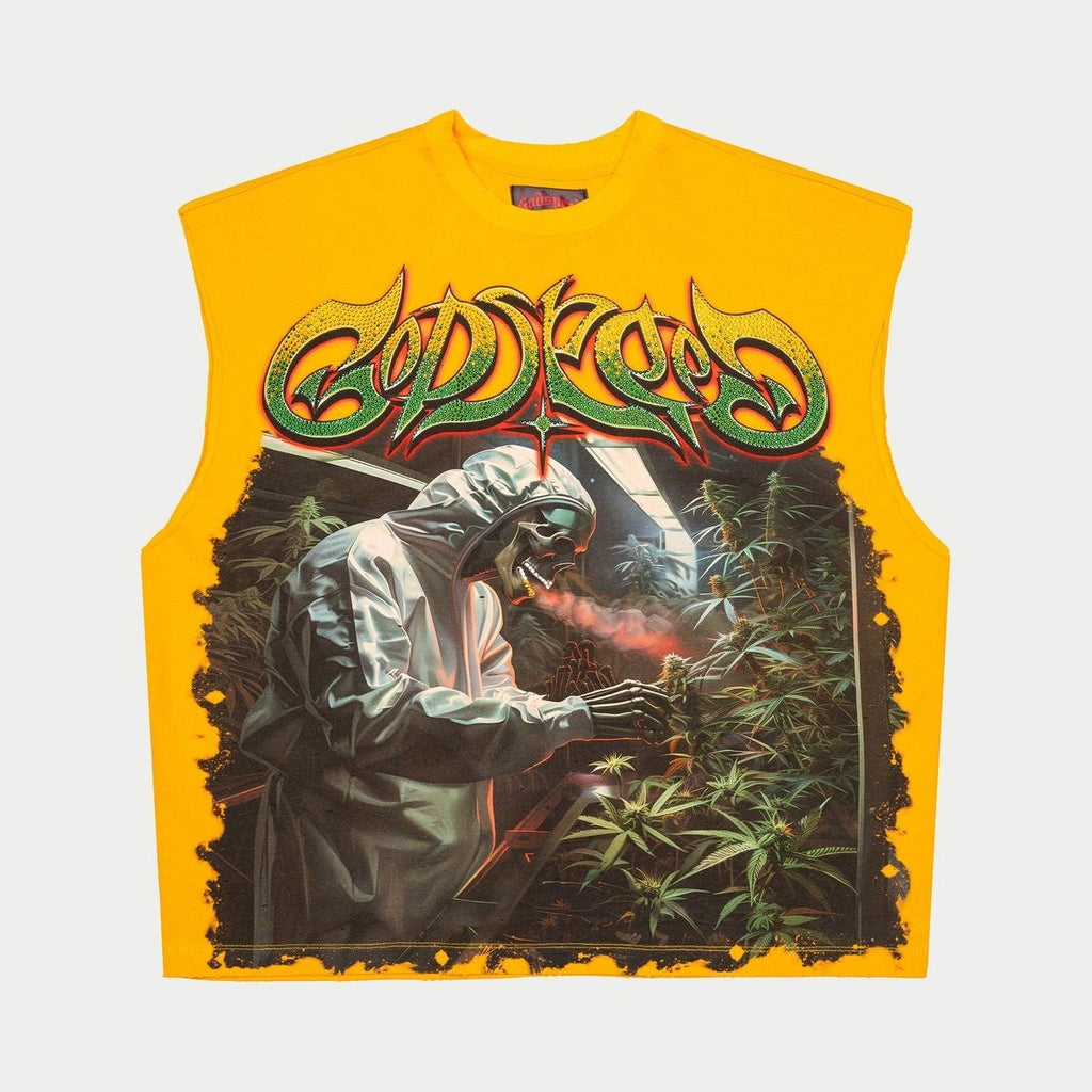 Godspeed Tee 420 Indoor VVS Sleeveless Yellow