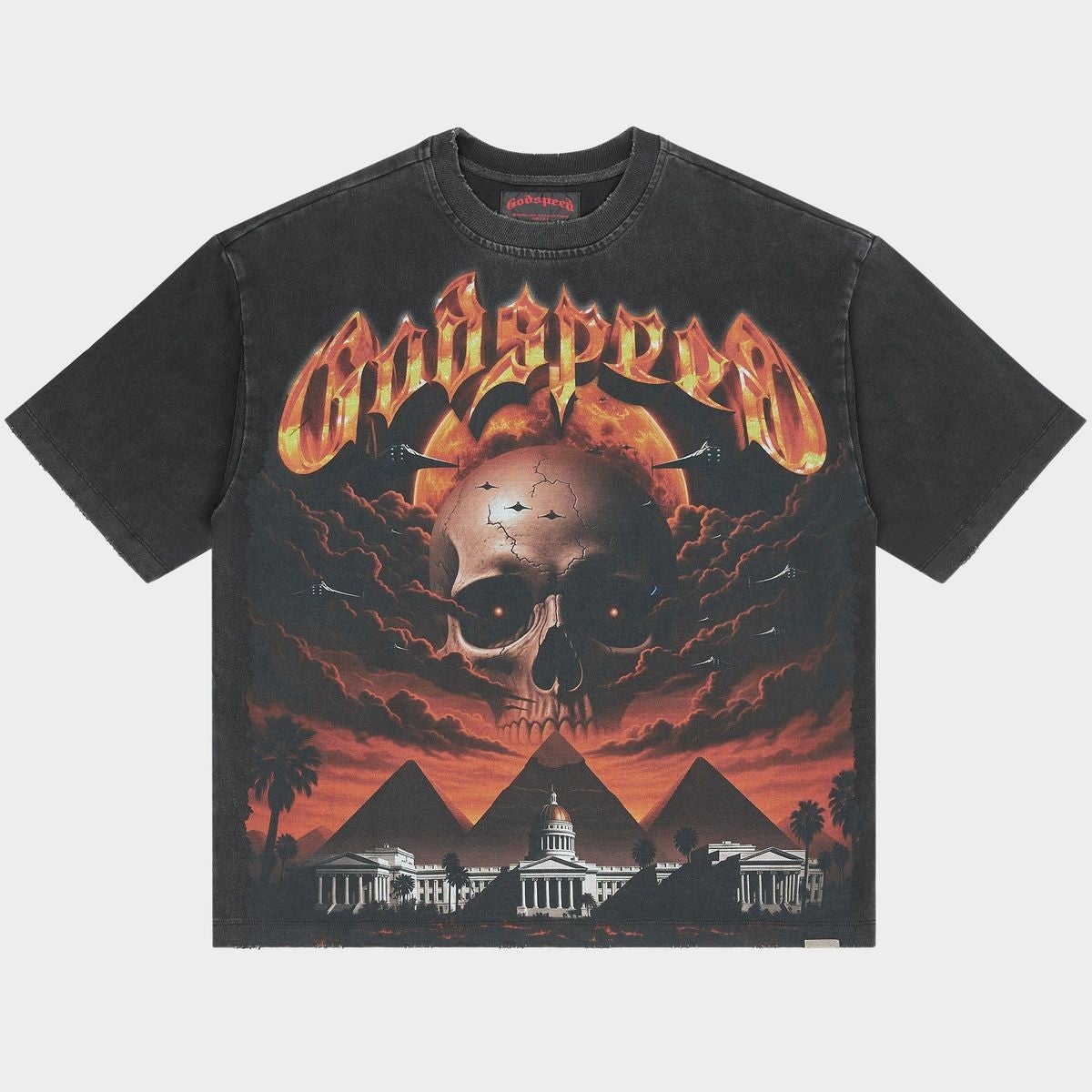Godspeed Tee Echoes of Empires Black