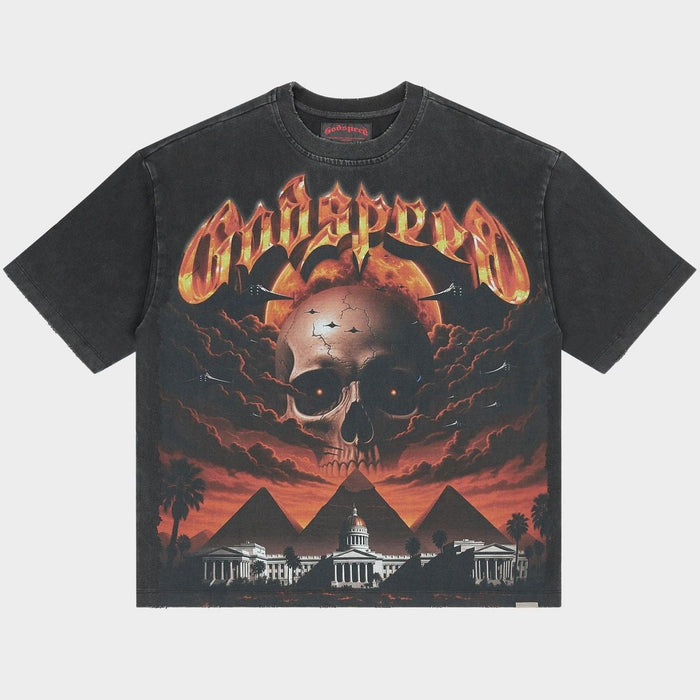 Godspeed Tee Echoes of Empires Black