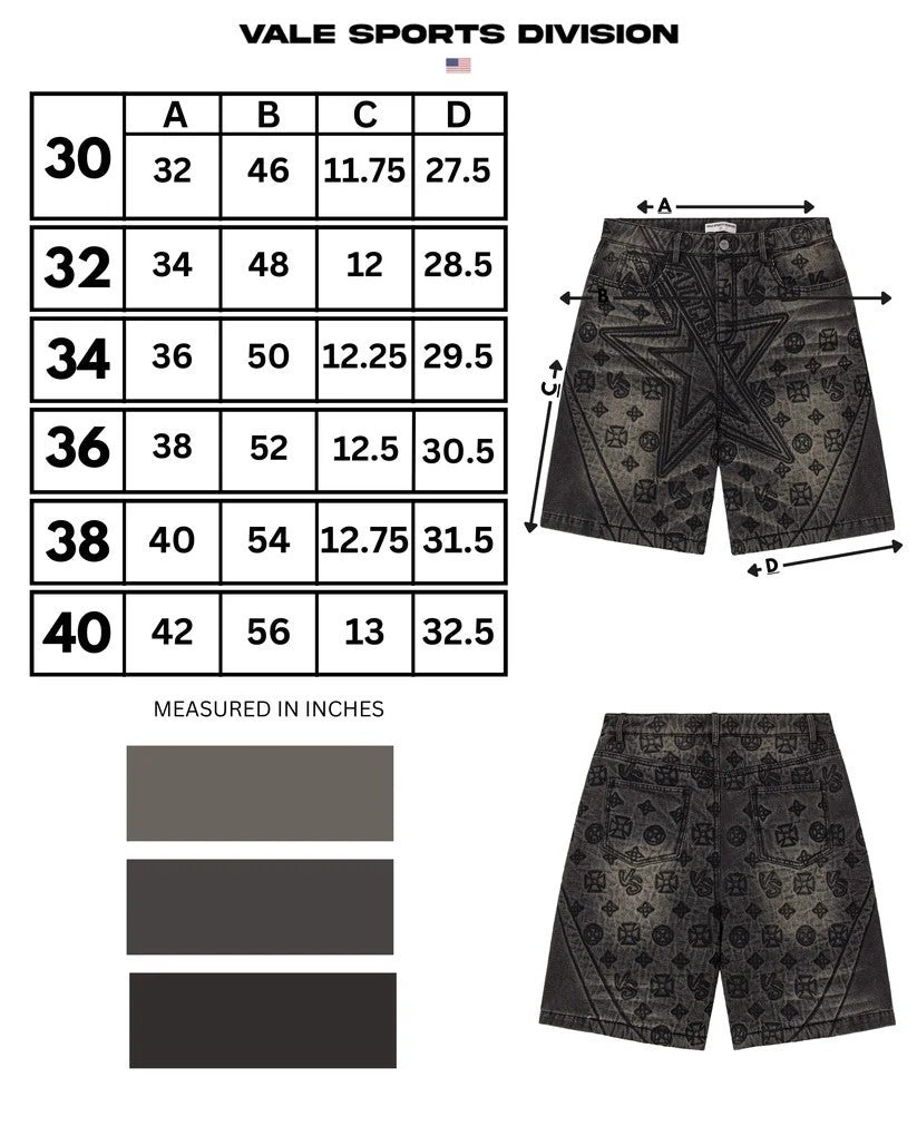Vale Forever Shorts Black Spade