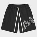 Godspeed OG Logo Nylon Shorts Black White