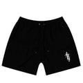 Amiri Shorts Black Stack Logo