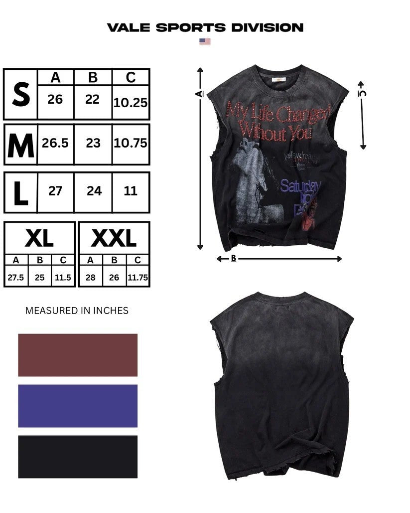 Vale Forever Tee Growth Tank Black
