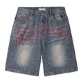 Vale Forever Shorts Iced Out Dreams Mid Blue Pink