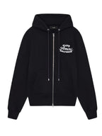 Amiri Hoodie Amiri Club Black Zip Up