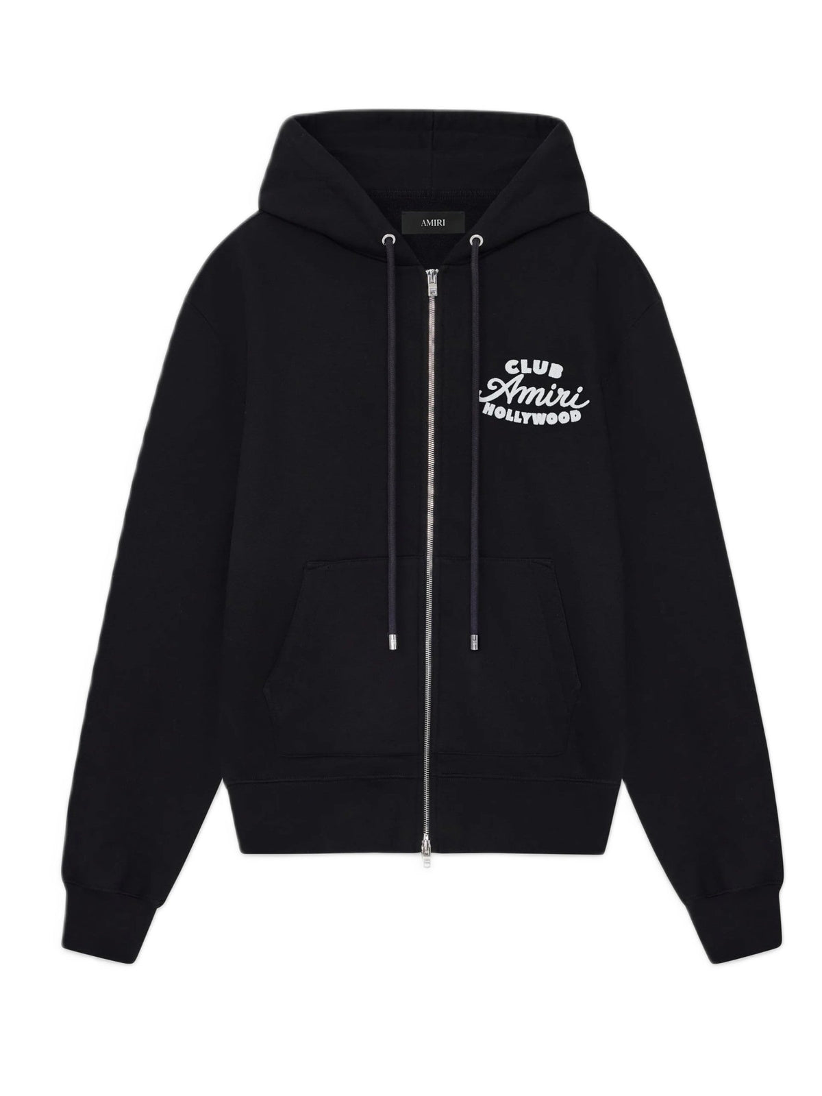 Amiri Hoodie Amiri Club Black Zip Up