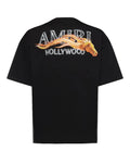 Amiri Tee Oversized Hollywood Horse Black