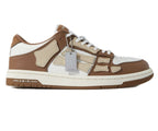 Amiri Skel Low Sneakers Tan White