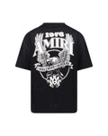 Amiri Tee Eagle Black Oversized