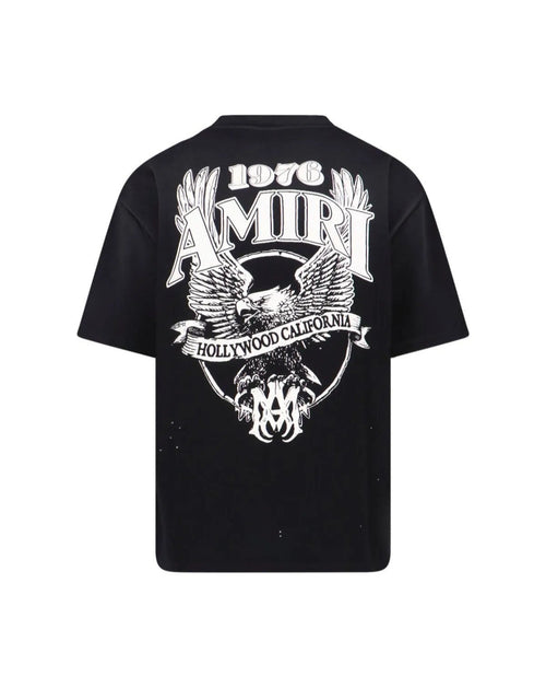 Amiri Tee Eagle Black Oversized