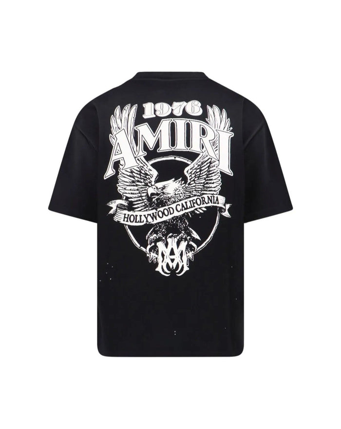Amiri Tee Eagle Black Oversized
