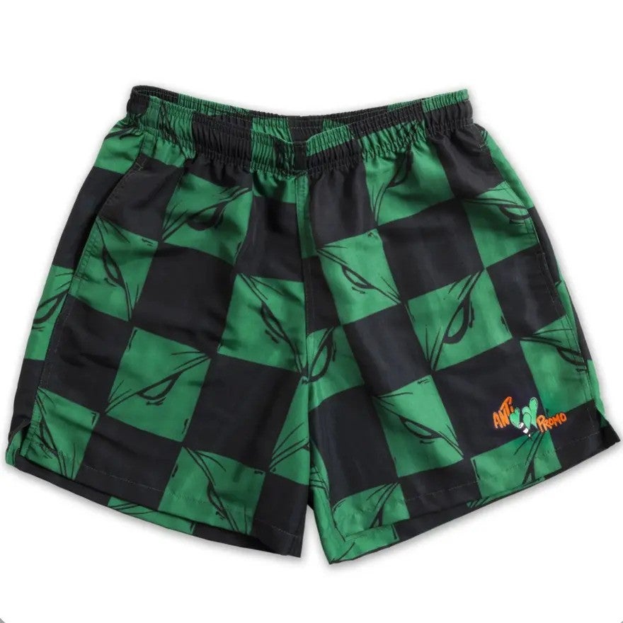 Matty Boy ANTI PROMO Green 99eyes Shorts