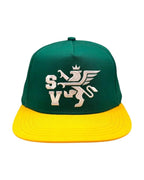 Saint Vanity Green & Yellow Griffin Snapback