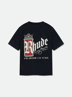 Rhude Tee FUMAR 91 Vintage Black