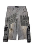 Who Decides War Shorts Patch Arched Carpenter Grey