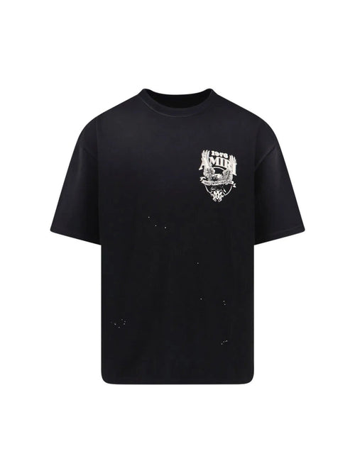 Amiri Tee Eagle Black Oversized