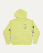 Chrome Hearts Hoodie Matty Boy Link Lime Green Preowned