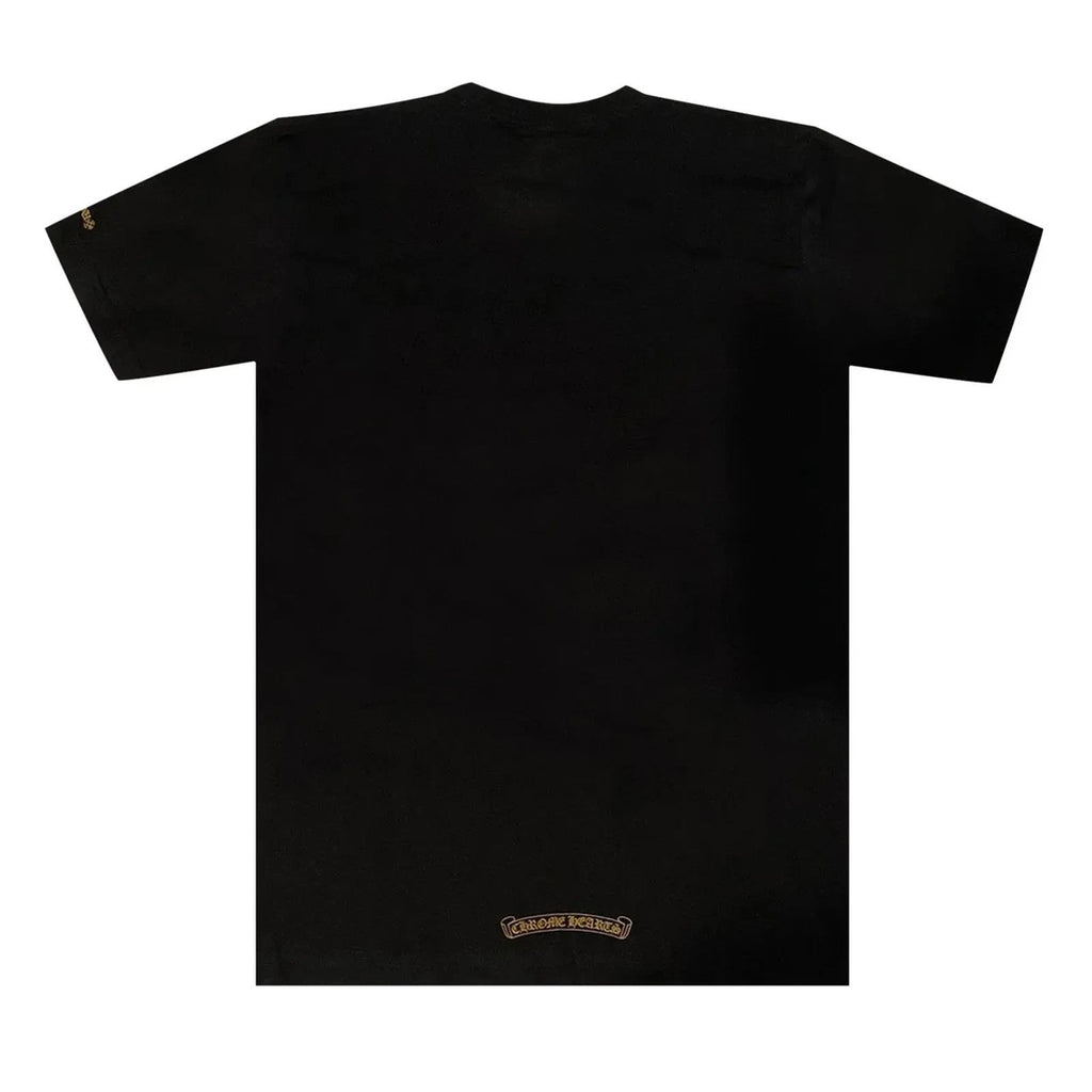 Chrome Hearts tee Collar Print 'Black/Brown'