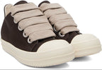 Rick Owens Low Drkshdw Sneakers Dark Dust Milk Jumbo lace Low