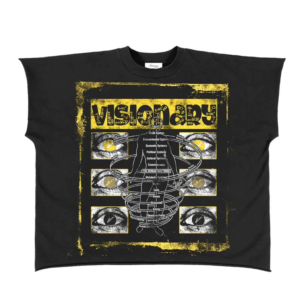 Visionary Club Tee VZNARY" HIGH FREQUENCY " CUT OFF