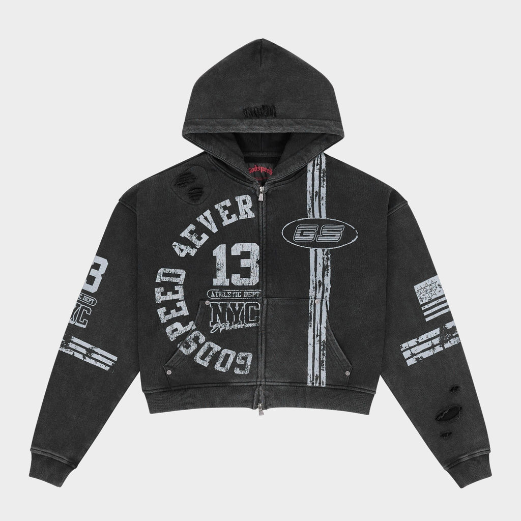 Godspeed Roadster Zip Hoodie (Black)