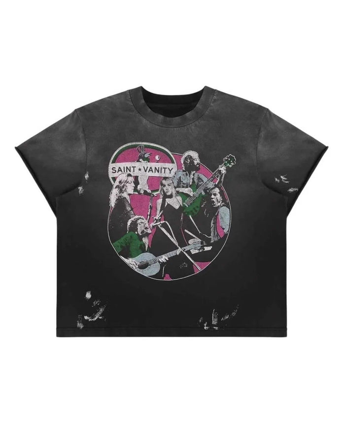 Saint Vanity Tee U-N-I SEX BAND Pink