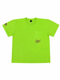 Anti Promo Sex Records Chaos Tee Neon Green