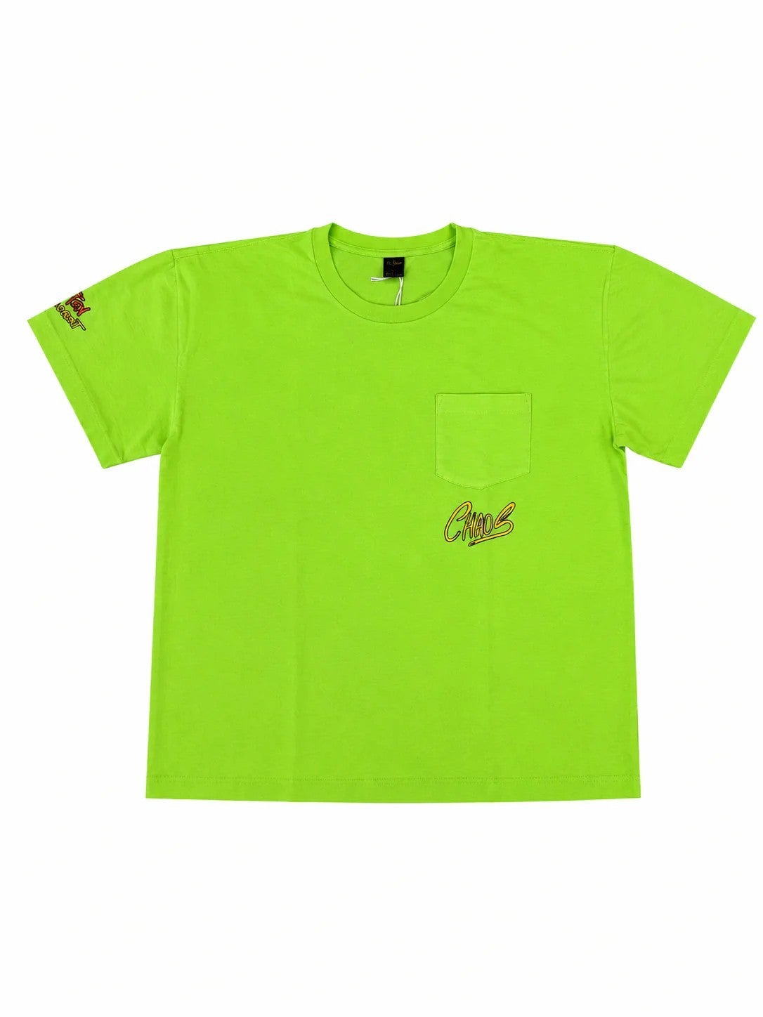 Anti Promo Sex Records Chaos Tee Neon Green