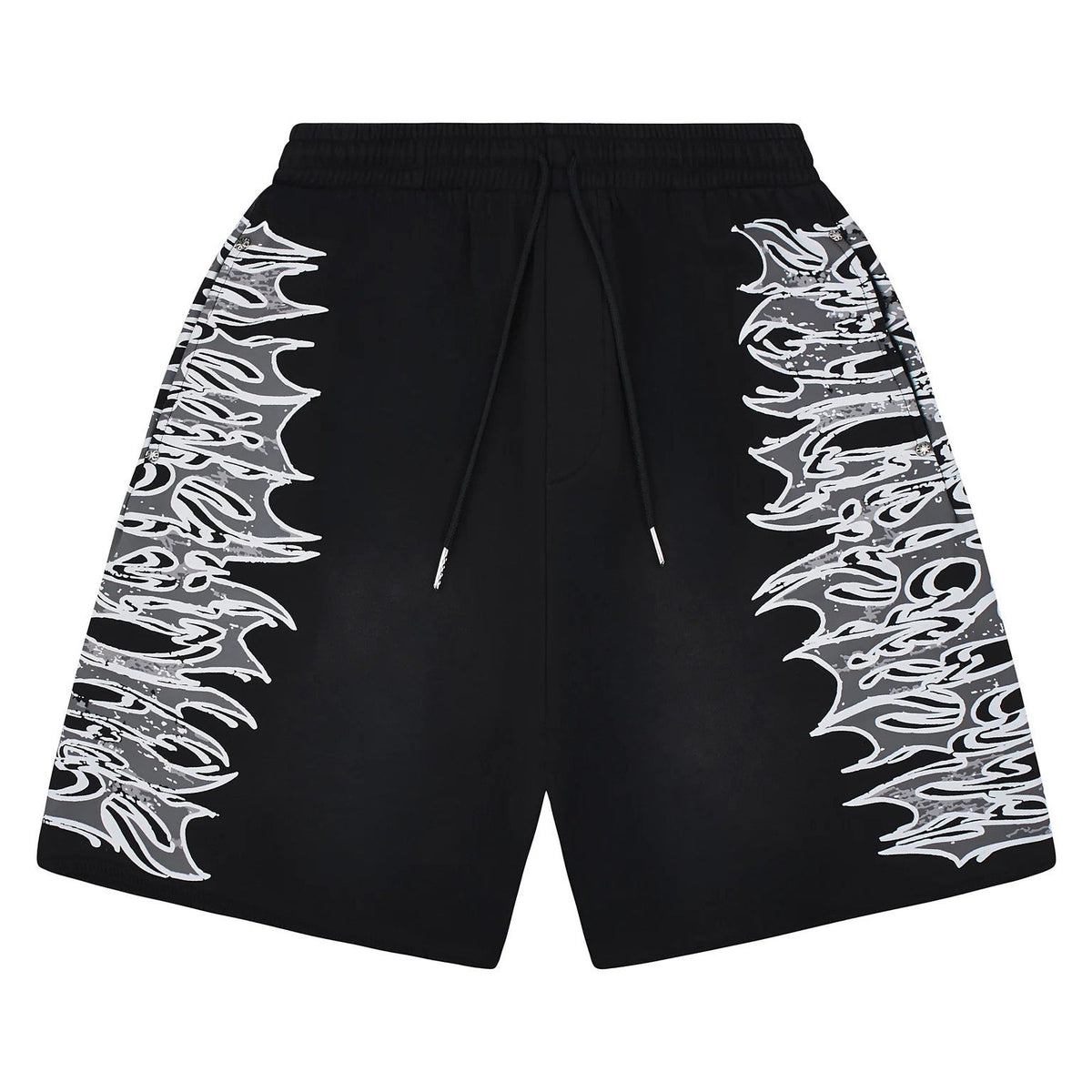 Lost Shdws Sweat Shorts Black Graphic