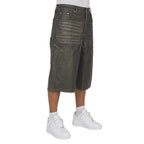 Boredom Kills BK Leather Shorts