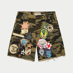 Godspeed Shorts Camo Patchwork