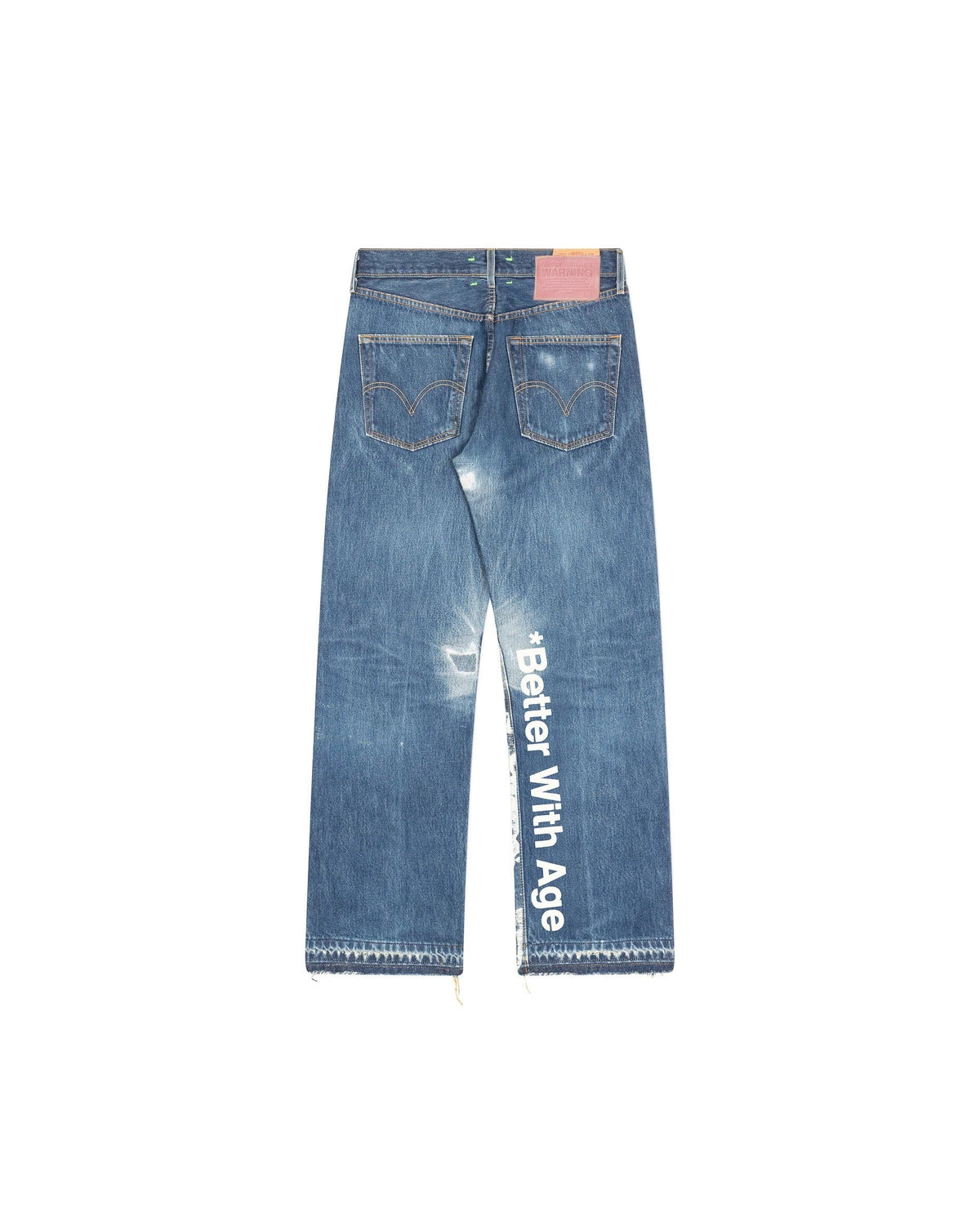 BETTER WITH AGE Bathwater Blue DENIM JEANS