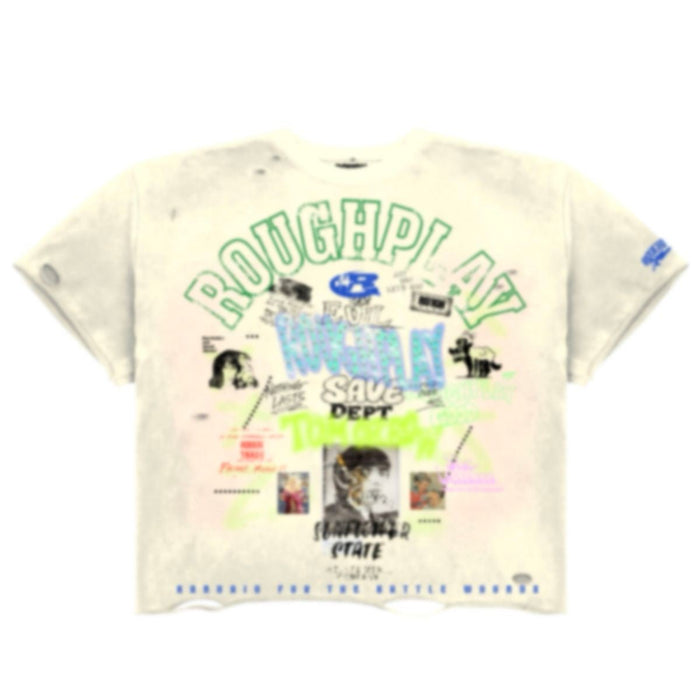 Roughplay Tee Save Dept Tan Green