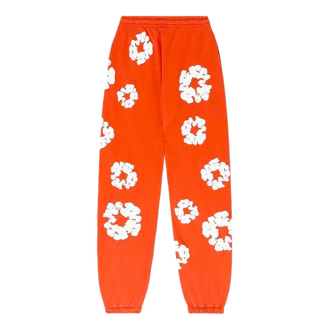 Denim Tears Sweatpants The Cotton Wreath Orange