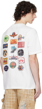 Amiri Tee Station Patch White