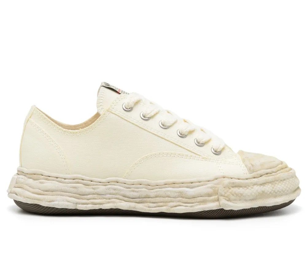 MMY Sneakers Peterson23 Low Garment Dyed White
