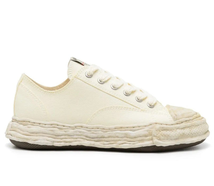 MMY Sneakers Peterson23 Low Garment Dyed White