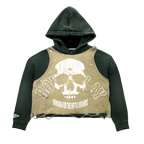 Roughplay Hoodie Green Bandaid