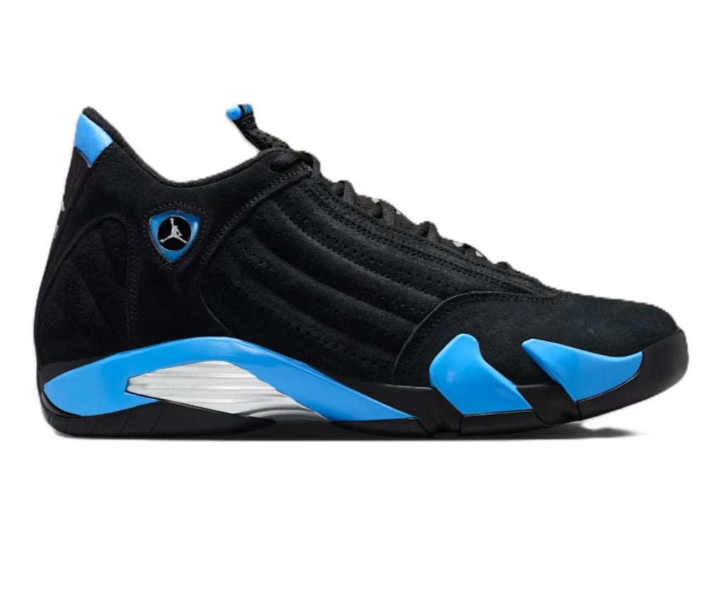 Jordan 14 Retro Black University Blue Men's