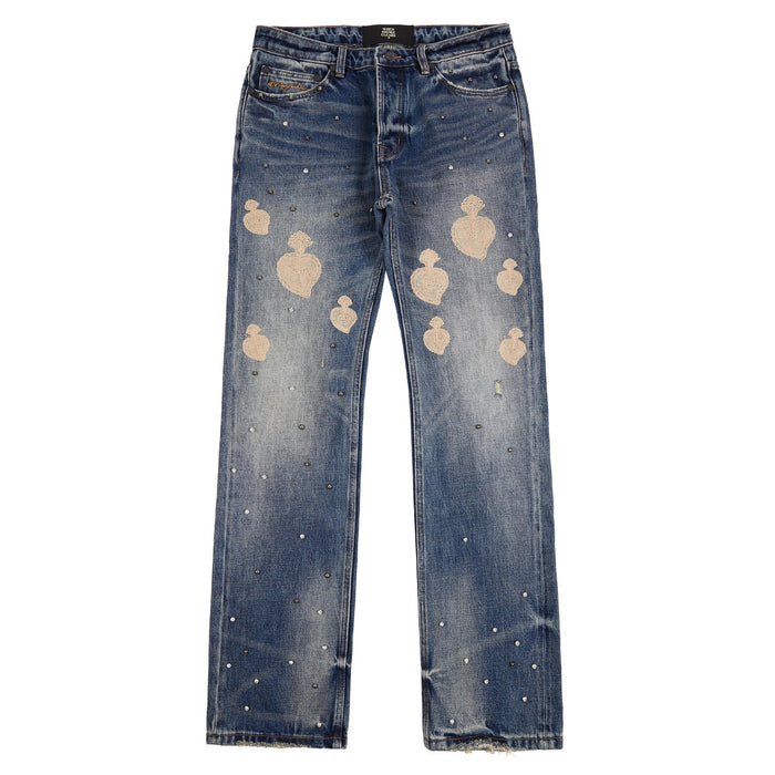 WSC Denim Chainstitch Medium Blue