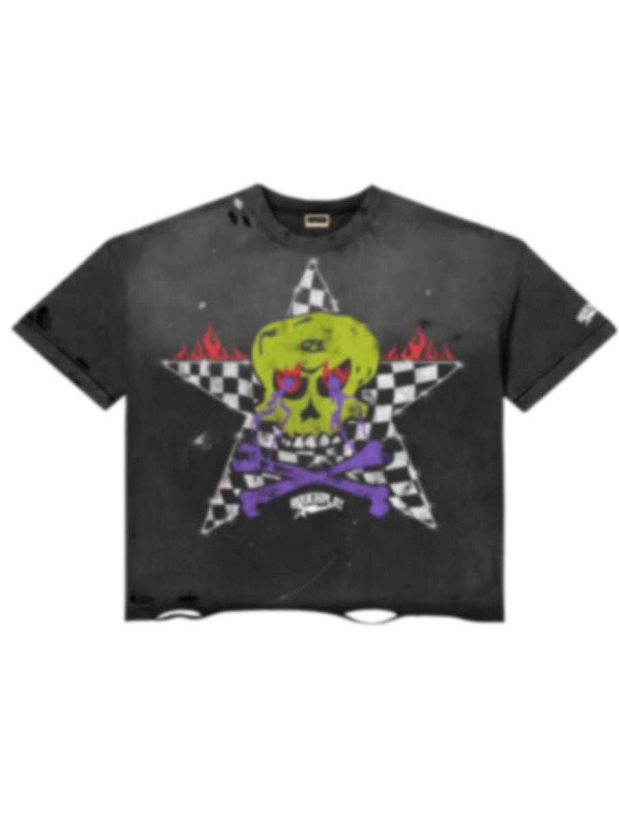 Roughplay Tee Ghetto Star Black
