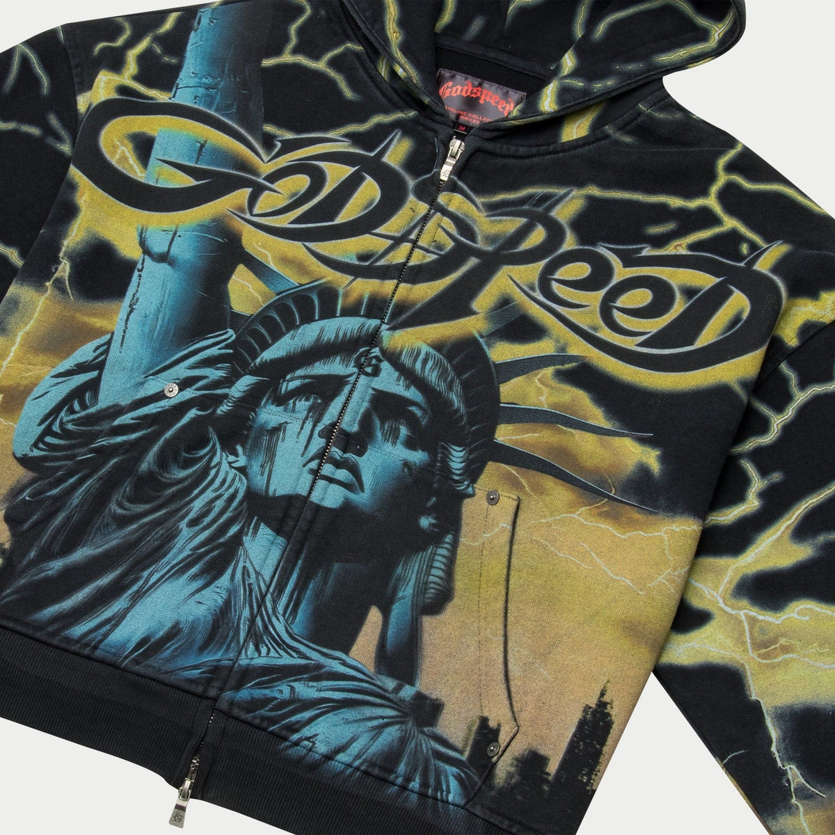 Godspeed Voltage Zip Hoodie Yellow