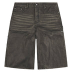 Boredom Kills BK Leather Shorts