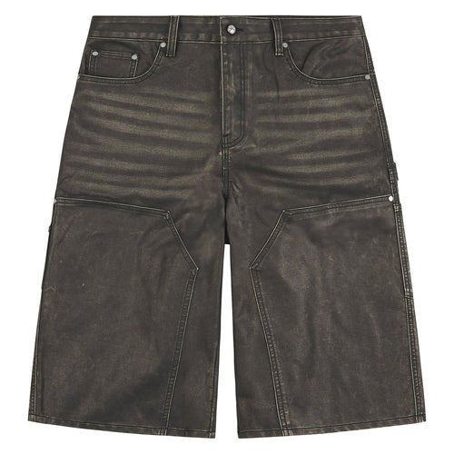 Boredom Kills BK Leather Shorts